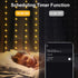 5050 8Ft 6Ft 144LED LumBelle Smart Curtain Lights RGB Built in Chip, Color Changing Curtain Lights with Music Sync APP