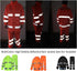 zojo High Visibility Safety Rain Suit, Jacket and Pants, Reflective Rain Coats (Yellow-2XL)
