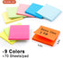 Sticky Notes, Shuttle Art 9 Bright Colors Stickies, 9 Pads 630 Sheets Total, 3x3 Inches Self-Stick Pads for Home, School, Office