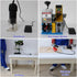 Foot Switch Normally Off, Press and Hold to ON, 6.6FT UL Cable & Plug, Dead Man Pedal Momentary 15A 250VAC