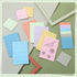 Yexiya 64 Pcs Lined Sticky Notes, Self Stick Notes with Lines, 1920 Sheets, Fresh Color