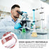 Mipcase 1pc Flask Science Beakers, Narrow Mouth Erlenmeyer Laboratory Graduated Cylinder Lab Equipment