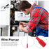 4pcs Probe multimeter Tool Wire Piercing Needle Mini Wire Piercer Testing Piercing Wire Piercing Clips Piercing Test Leads auto Tools Insulation Piercing Pin Nylon car Puncture