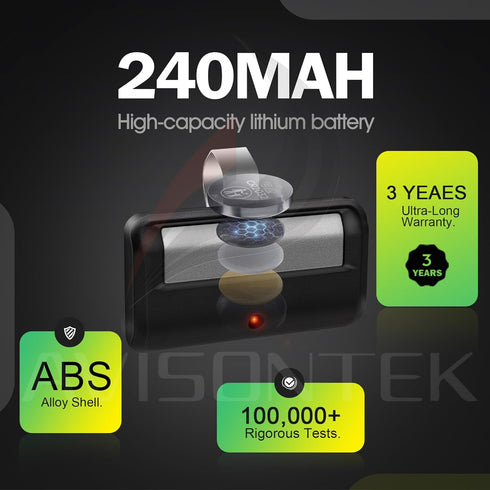 Avisontek 950ESTD 2.0 1-Button Pack 25 Chamberlain Security+ Garage Door Opener Remote - of Year Warranty