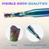 10 1/8 inch Pcs O Flute Spiral Router Bit Shank, Up Cut Solid Carbide Milling Cutters with DLC Coating, Single Flute