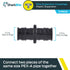 SharkBite 1/2 Inch Poly Expansion Coupling for PEX-A Pipe, Pack of 5, Plastic Plumbing Fittings, Plastic Coupling for PEX-A Tubing, UA008A5 by SharkBite