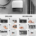300+ Paper Towel Dispenser,Large Capacity Wall Mount Tissue Dispensers with Smart Lock, Used for Kitchen and Bathroom