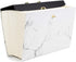 U Brands Fashion Expandable File Folder, Legal Size, 19 Pockets, Stylish Marble Print