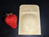 NATX 100Pcs (2.7x3.9in) Kraft Paper Bags Flat Bags Aluminum Foil Small Size Heal Seal Bag Resealable Food Storage Bag