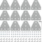 12 Set Silver 2020 Corner Bracket Joint Plate - T Shape Aluminum Extrusion Connector with 60Pcs T-Nuts