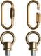 Brass Hook Rings for Light Fixture M10/M12 Available Pack of 2 with