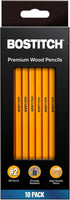 Bostitch Premium #2 Pencils, American Cedar Wood, Pre-Sharpened, HB Graphite, 10-Pack
