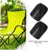 Angoily 7/8 Inch 8-Pack Folding Chair Stability Caps Heavy-Duty V-Shaped End Caps Replacement Plugs for Metal