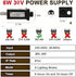 yowin 30V 6W 2 120VAC 60hz 6h 8 2 Bulb Class Power Supply LED Controller, Outdoor Fairy Lights Adapter with Timer
