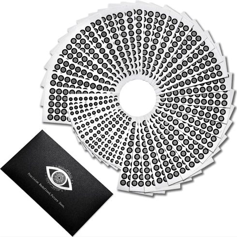 Rosjoy 2100 Dots 6mm & 3mm 3D Scanning Markers for 3D Scanner, High
