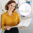 Glenmal 30 Pcs Confidential Employee Record Folders, 9.5 x 11.5'' Payroll Record Organizer for Company Office