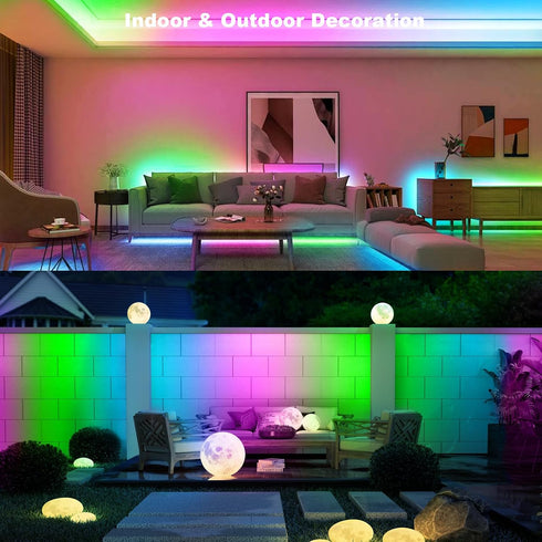 9.8ft 90 Dimmable, LED Strip Lights Battery Operated, LED Strip Lights with Remote Timer Waterproof Flexible Lights