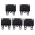 5Pcs 8Amp AUTO Reset Thermal Circuit Breaker 125/250V AC 32V DC Overload Protector Switch Relay Fuse