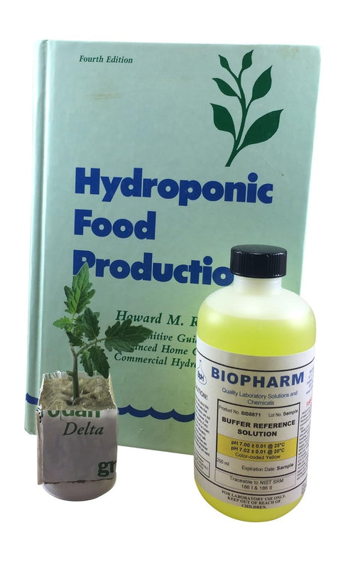 pH Buffer Calibration Solution Kit 2-Pack — pH 4.00 (red) and pH 7.00 (Yellow), Each 250 mL, NIST Traceable