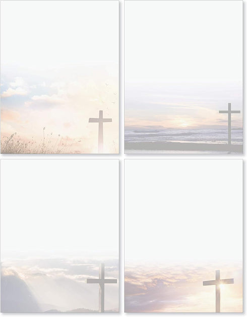 Scenic Religious Stationery, Pack of 48