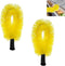 2 PCS Gutter Cleaning Replacement Brush Parts Accessories for Cleaning Leaves and Debris