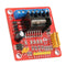 H Bridge Motor Driver Module, L298N H Bridge DC Stepper Motor Controller Board for Electric Motor
