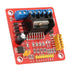 H Bridge Motor Driver Module, L298N H Bridge DC Stepper Motor Controller Board for Electric Motor