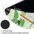Cat Mouse Pad, Cute Small Round Travel Mousepad for Wireless Mouse - Plant Leave Mini Computer Mouse Mat