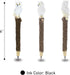 Planet Pens White Owl Novelty Pen - Cute Fun & Unique Kids & Adults Office Supplies Ballpoint Pen, Forest Wild Bird Writing Pen Instrument For School and Office by CoTa Global