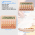 Mechanical Calculator, 12 Digit Extra Large 5-Inch LCD Display, DECKLIT Battery Desk Calculator, Big Buttons Easy to