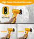 5000mAh Q4, 5 qimedo Battery Electric Spin Scrubber Handheld Scrubber for Cleaning with Display, Power Dish Scrubber