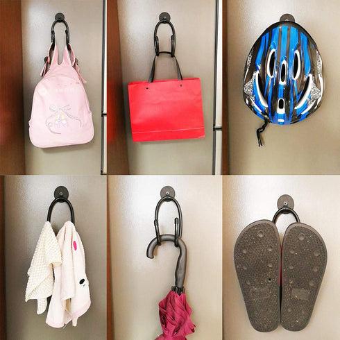 2/PK Magnetic Hooks, Strong Magnet Hanger for Cowboy Hat, Tools, Bags, No Scratches to Surface