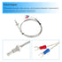 MECCANIXITY 5pcs K Type Thermocouple Temperature Sensor M6 Screw Probes 3.3ft 0 to 800°C(32 to 1472°F)