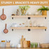 25Pcs 3 82Pcs MAPVOLUT L Brackets for Shelves, Sizes Angle Corner Braces Metal L Bracket Heavy Duty for Wood, Sturdy