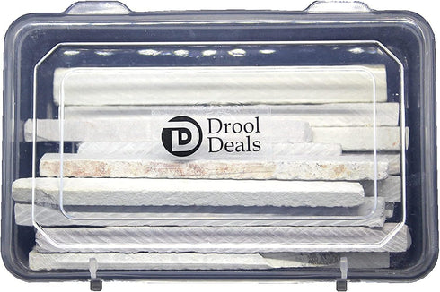 Slate Pencils | Premium Quality Natural Stone White Pencil Chalk | Stationary (200)