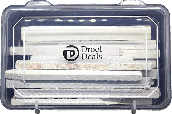 Slate Pencils | Premium Quality Natural Stone White Pencil Chalk | Stationary (200)