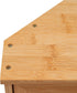 Xuthusman Countertops Bamboo Wood Bread Box, Double Bread Storage Box for Homemade Bread & Sourdough, Kitchen Large