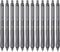 ParKoo Gel Pens, Quick Dry Ink Fine Point 0.5mm, Retractable Black Ink Pen Set for Journaling