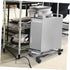 Homoyoyo Mobile CPU Stand with Movable Casters Adjustable PC Tower Cart for Desktop Rolling Computer Holder for Home