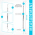 Utopia Care Professional Dental Tartar Scraper Tool, 6.5 Inch Double Ended Tartar Remover