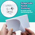 Olivo 3x5 3" 5", 100 Count, 200 Index Cards Lined Ruled Flash Note Cards x White, GSM Heavy Weight