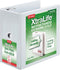 Cardinal 6 Inch Heavy Duty 3 Ring Binder, XtraLife, Locking Slant-D Rings, Holds 1,300 Sheets, White