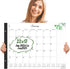 Gannyfer Large Desk Calendar 2024-2025 - 18 Month Calendar, 22" x 17" Desktop Pad for Home, School, Office
