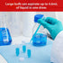 Globe Scientific 138030-400 LDPE Transfer Pipet, Non-Sterile, Large Bulb, 157mm Length, 8.0mL Capacity, Box of 400