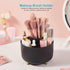 Desk Pencil Pen Holder, 5 Slots 360 Degree Rotating Organizers for Office Accessories and School Supplies (Black)