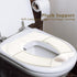 kimitimi Portable Toilet Seat for Kids, Foldable Universal Fit Potty Training Seat with Anti-Slip Base & Splash Guard