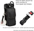 Tactical EMT Shears Holster with Belt Tool Pouch - Black