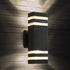 tewei 1 Pack LED Square Up and Down Lights Outdoor Wall Mount