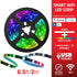 Dimmable 6.5ft Energizer Smart WiFi Multi-Color & Bright White LED Light Strip