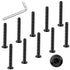 WYLWLS M6 x 55mm Bolt, 10 Pcs Per Set with 1 Hex Spanner,